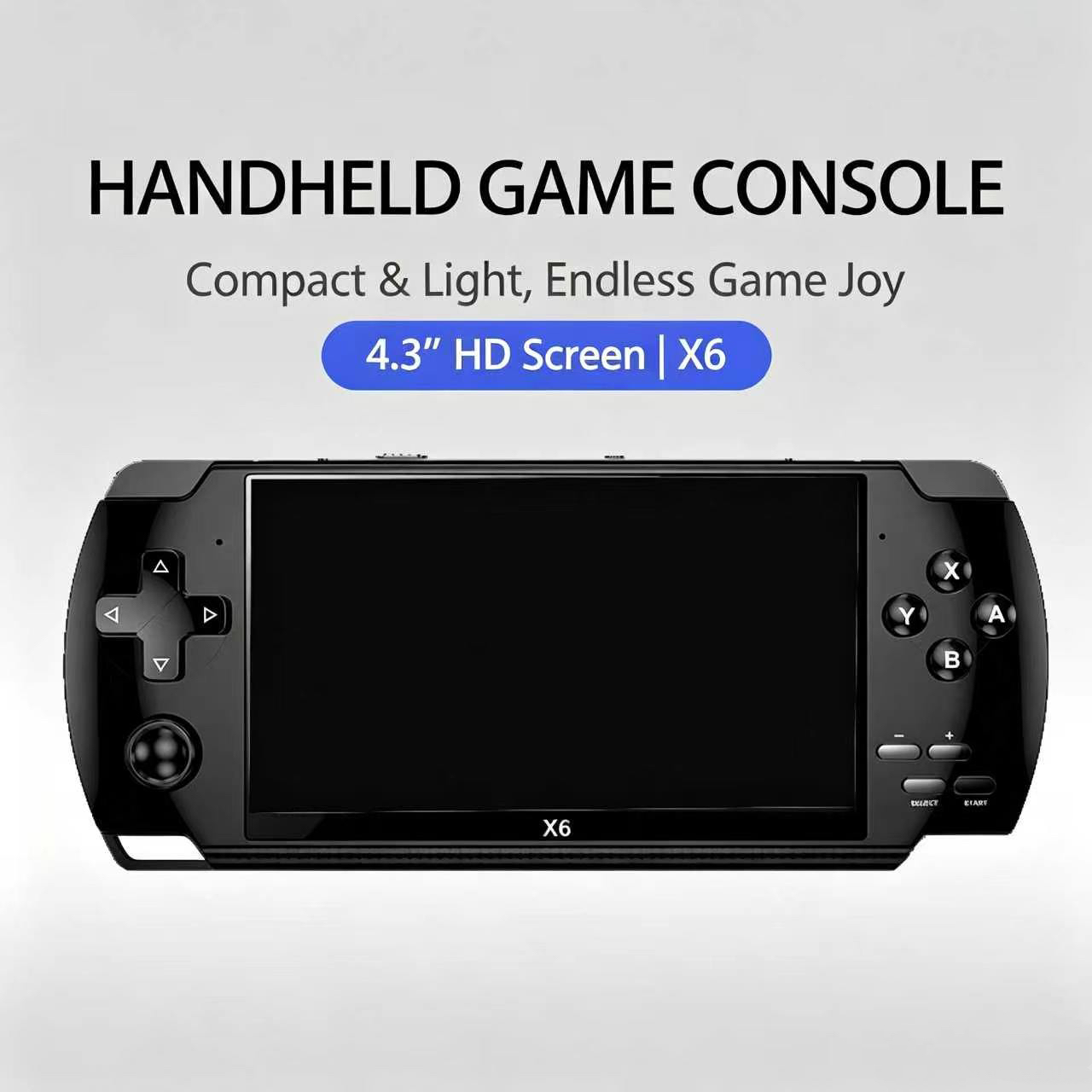 Gaming Console X7 - X6Handheld Retro Arcade Game Console Compact
