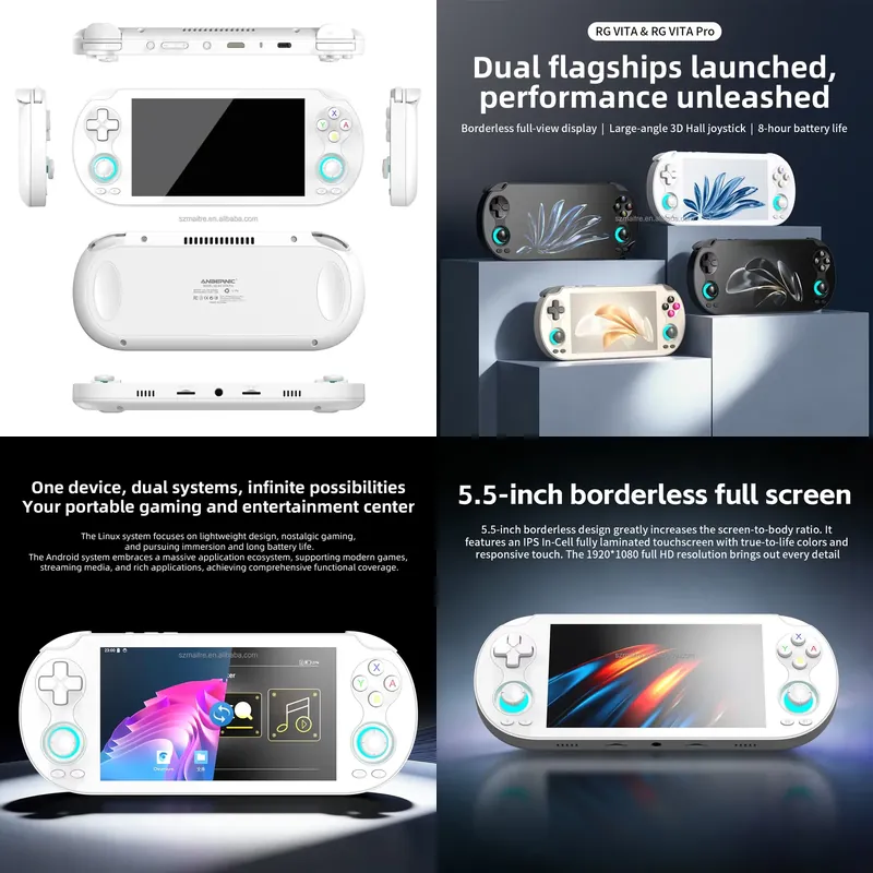 Gaming Console Android - 【CHIMU HOME】 5.5 inch touchscreen handheld