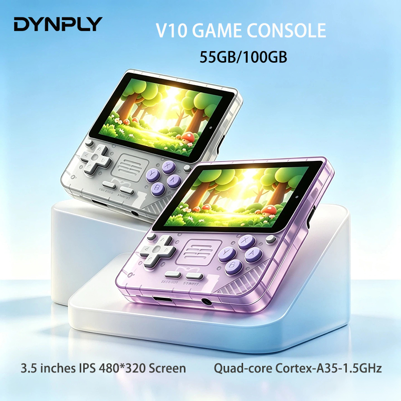 Gaming Console Android - POWKIDDY V10 3.5-Inch IPS Oca Hd