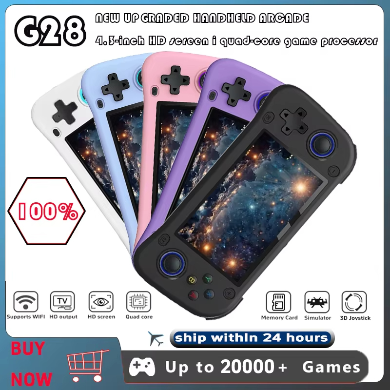 G28 Retro Handheld Video Game  - огляд і ціна Gaming Console X7