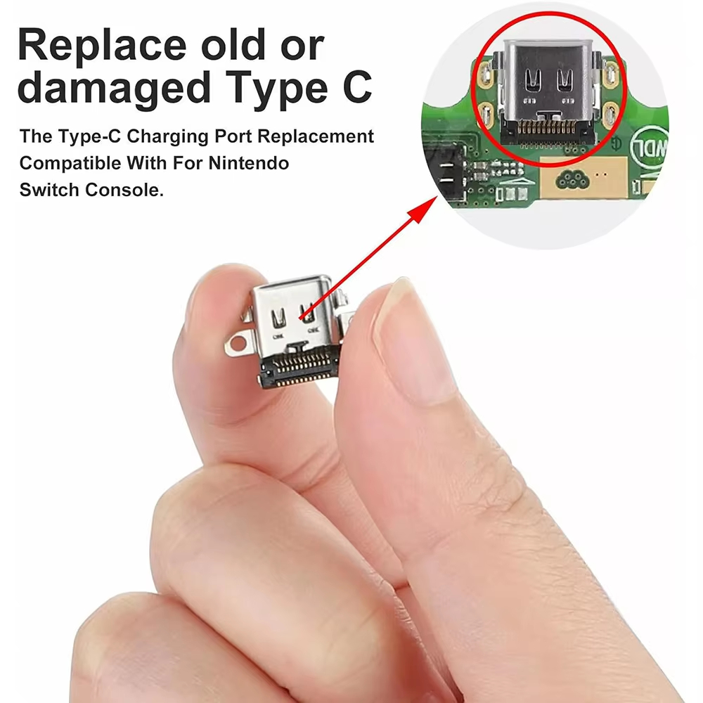 Replacement Type C Port Chargi - огляд і ціна Nintendo Console Switch Lite