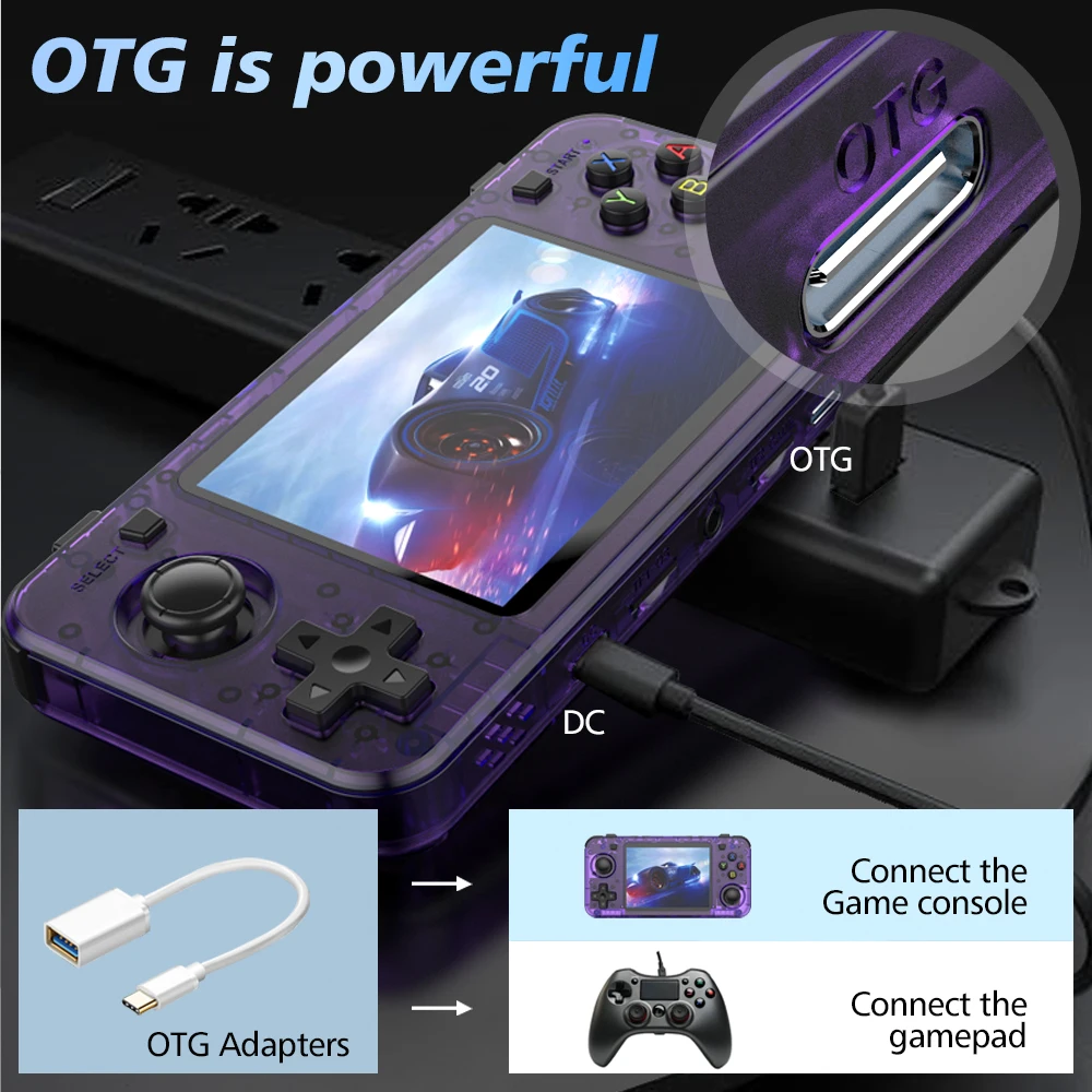 R36H ARKOS Retro Handheld Game - огляд і ціна Gaming Console X7