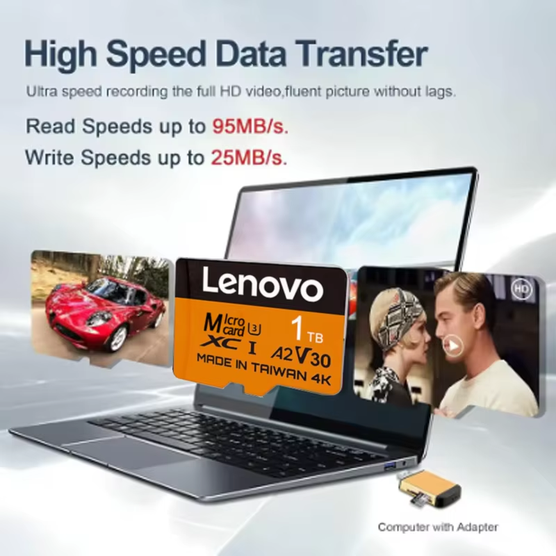 Lenovo Secure 512GB SD Cards M - огляд і ціна Laptop Gaming Console