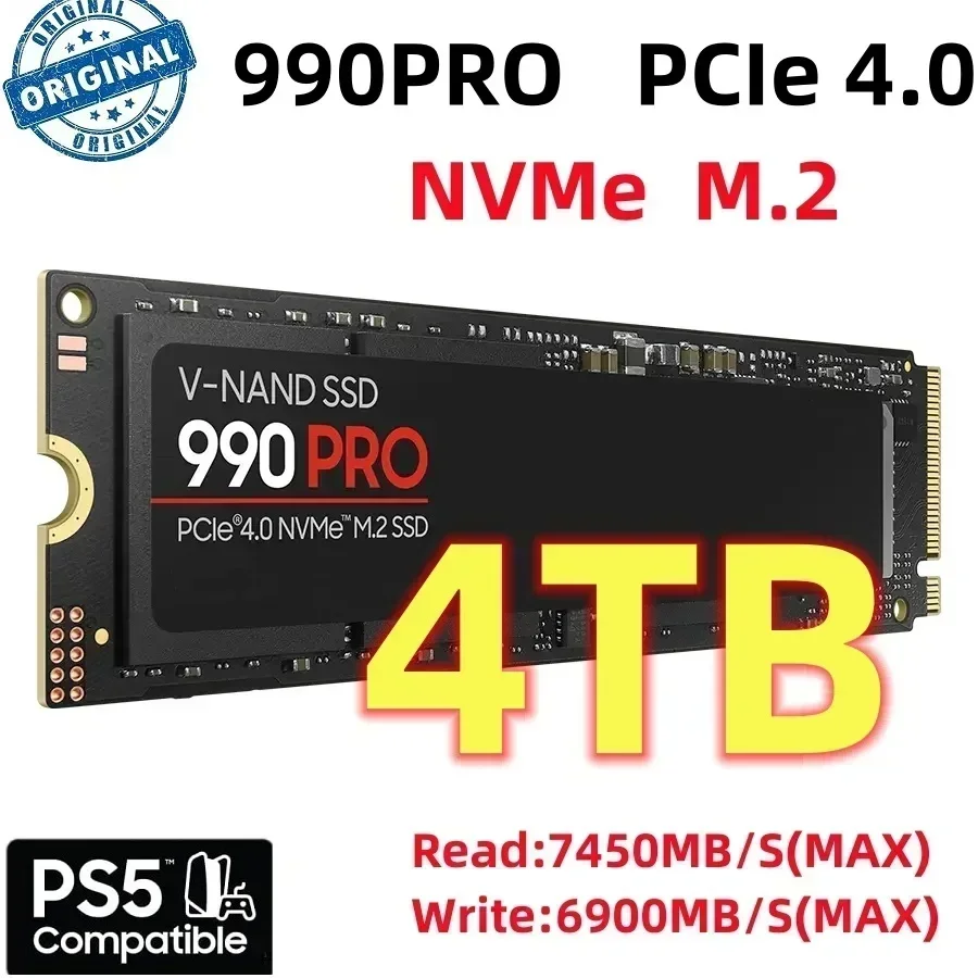 500G‑4TB PCIe Gen4 7450MB/s Fa - огляд і ціна Laptop Gaming Console