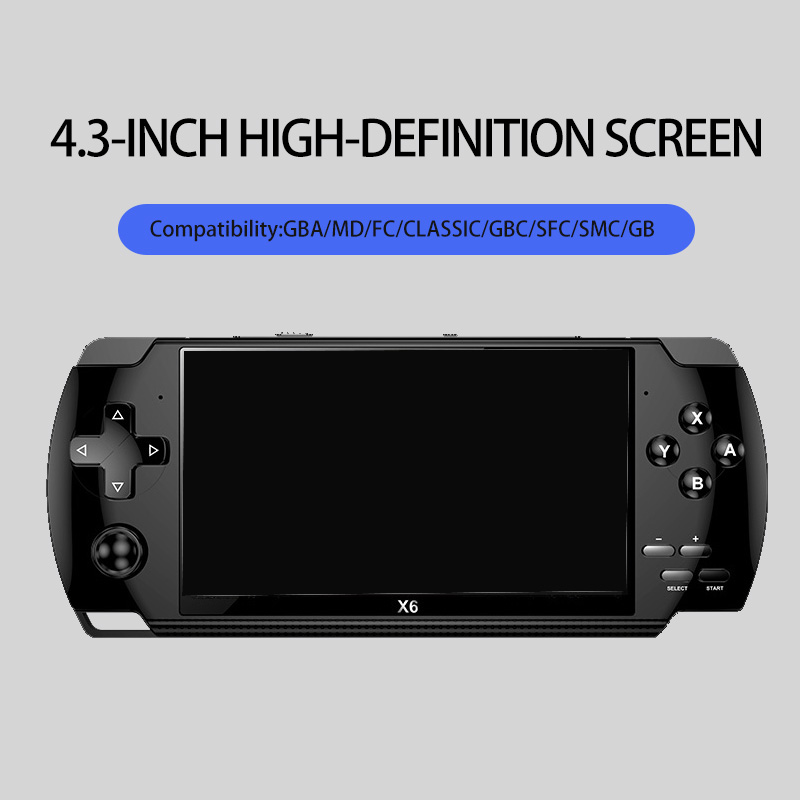 X6Handheld Retro Arcade Game C - огляд і ціна Gaming Console X7