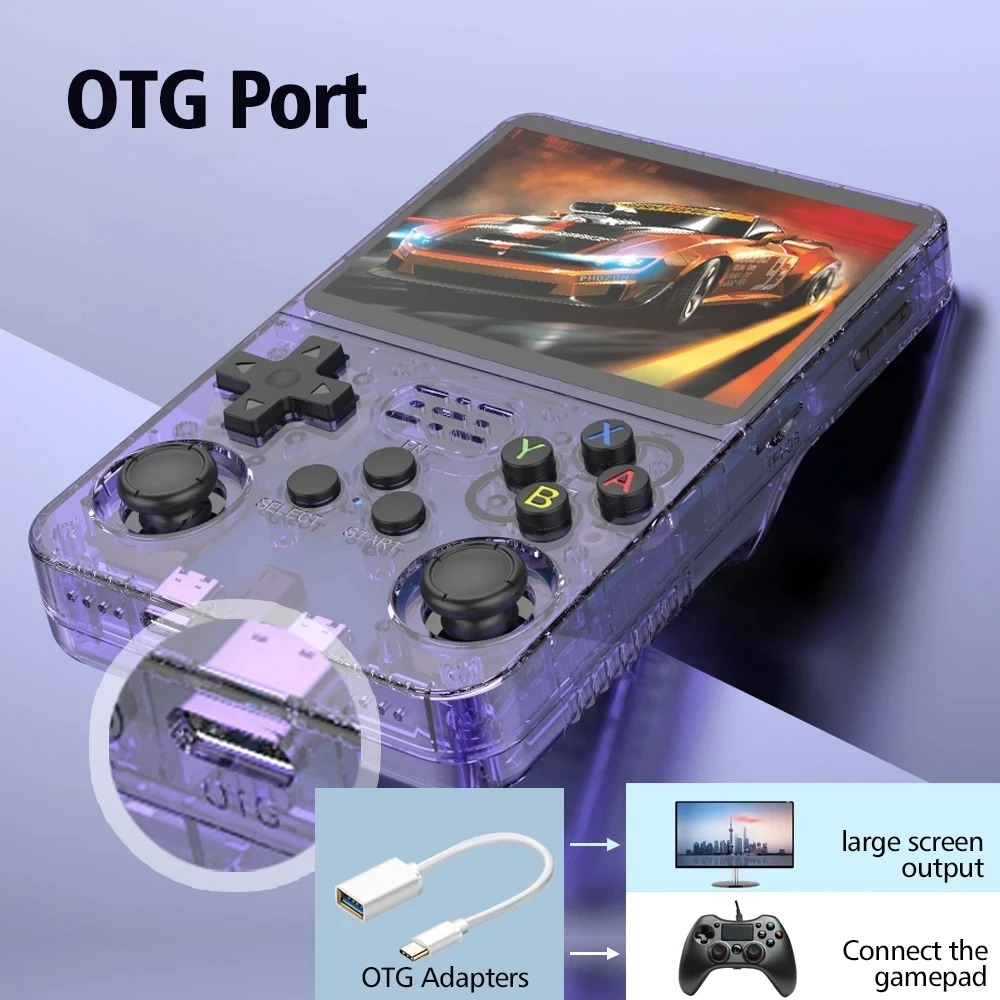 R36s New Handheld Game Console - огляд і ціна Gaming Console X7