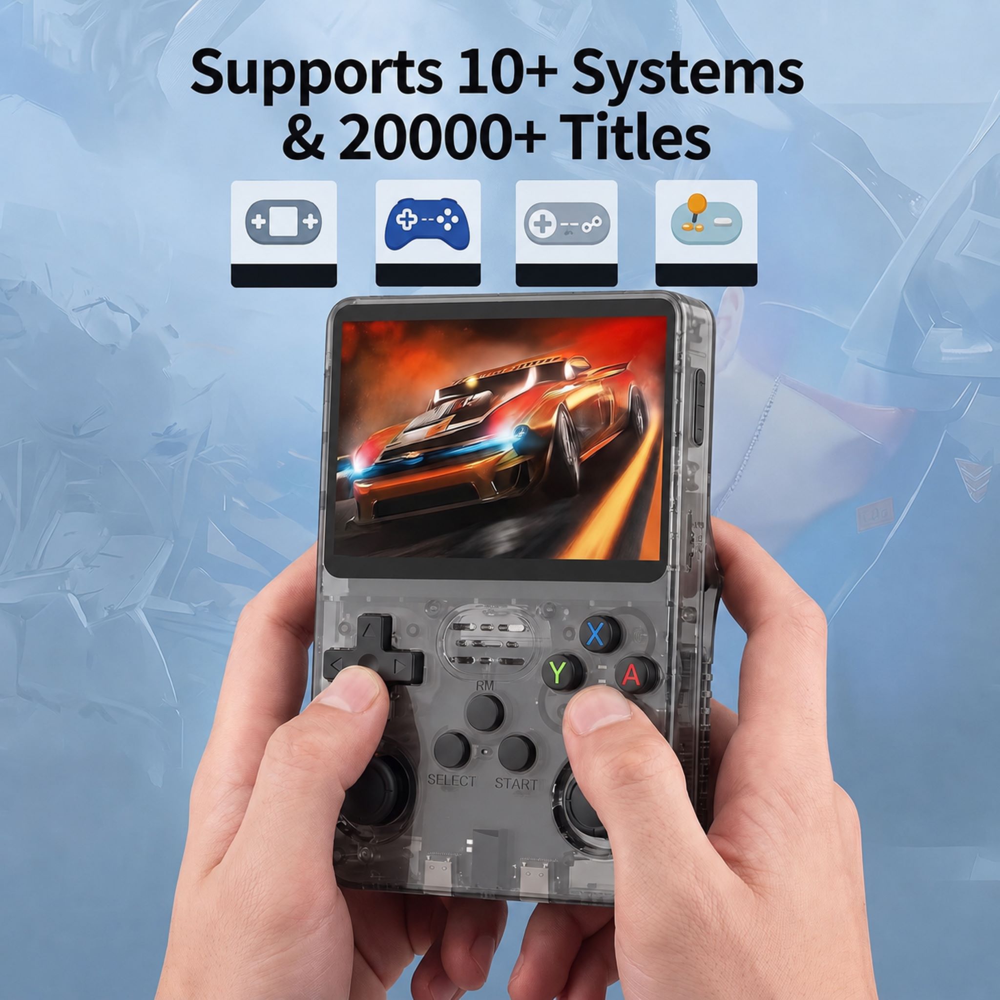 R36S Retro Handheld Video Game - огляд і ціна Gaming Console Android