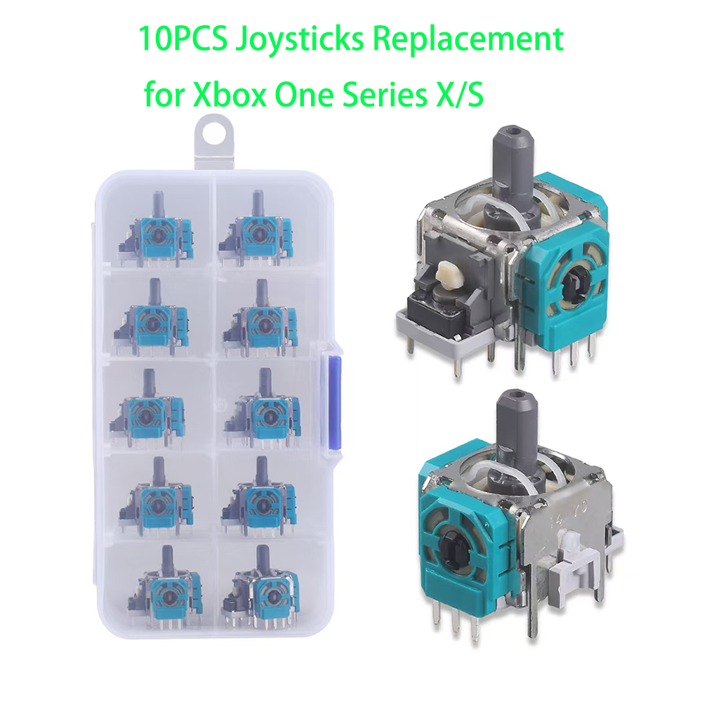 10pcs Replacement 3D Analog Jo - огляд і ціна Microsoft Console Xbox Series X