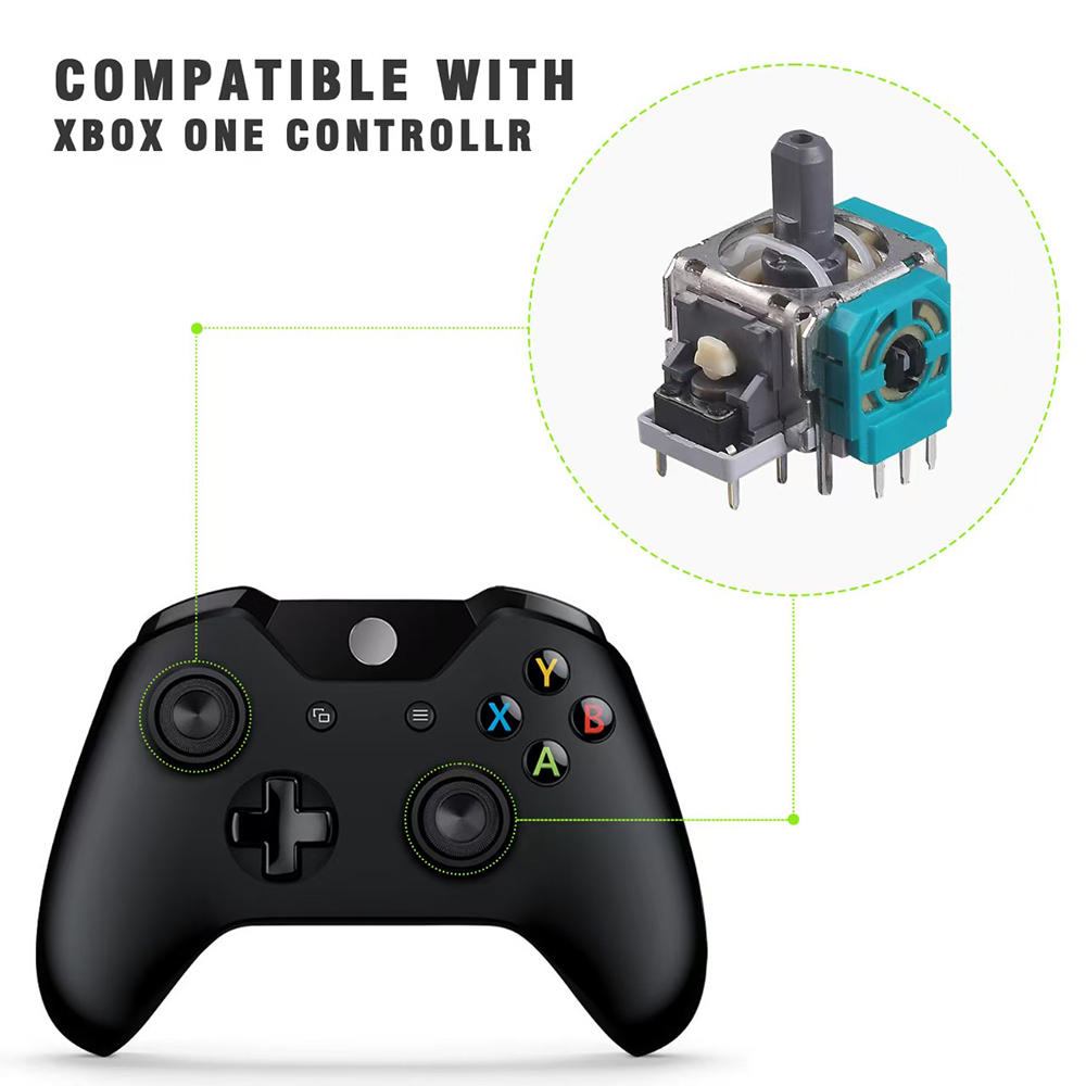 10pcs Replacement 3D Analog Jo - огляд і ціна Microsoft Console Xbox Series X