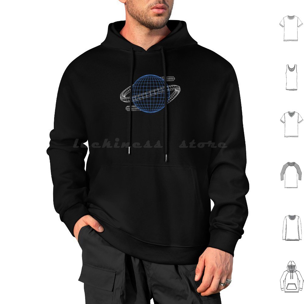 Saturn Wireframe Hoodies Long  - огляд і ціна Gaming Console In 90S