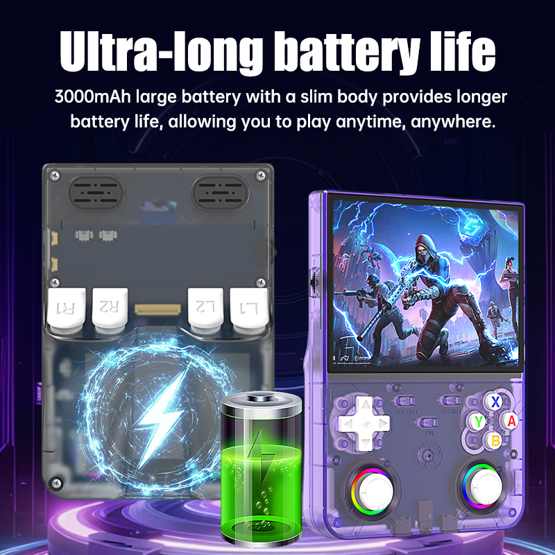 New R36 Ultra X Handheld Retro - огляд і ціна Gaming Console Android
