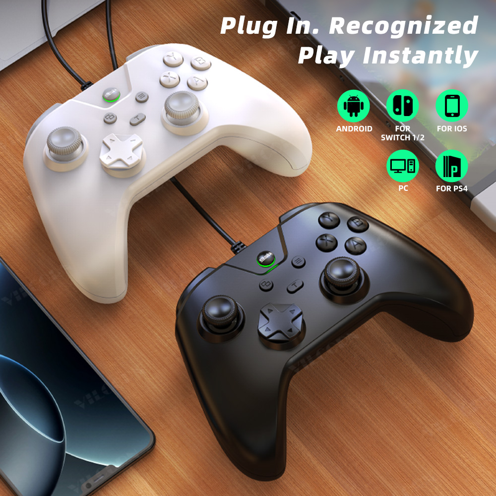 VILCORN Wired Gaming Controlle - огляд і ціна Gaming Console Android