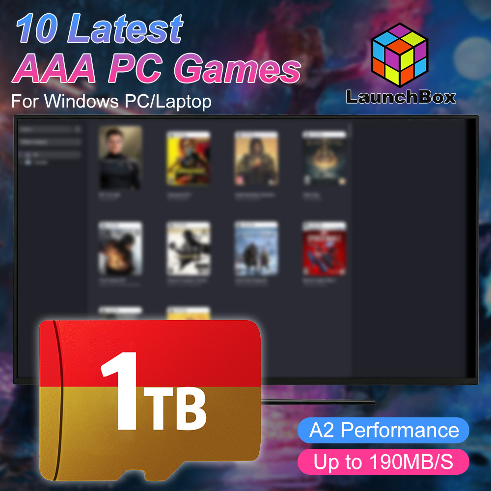 JMachen 1TB Game TF Card Built - огляд і ціна Gaming Console Windows
