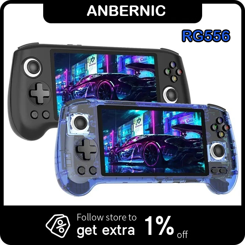 ANBERNIC RG556 Handheld Games  - огляд і ціна Gaming Console Windows
