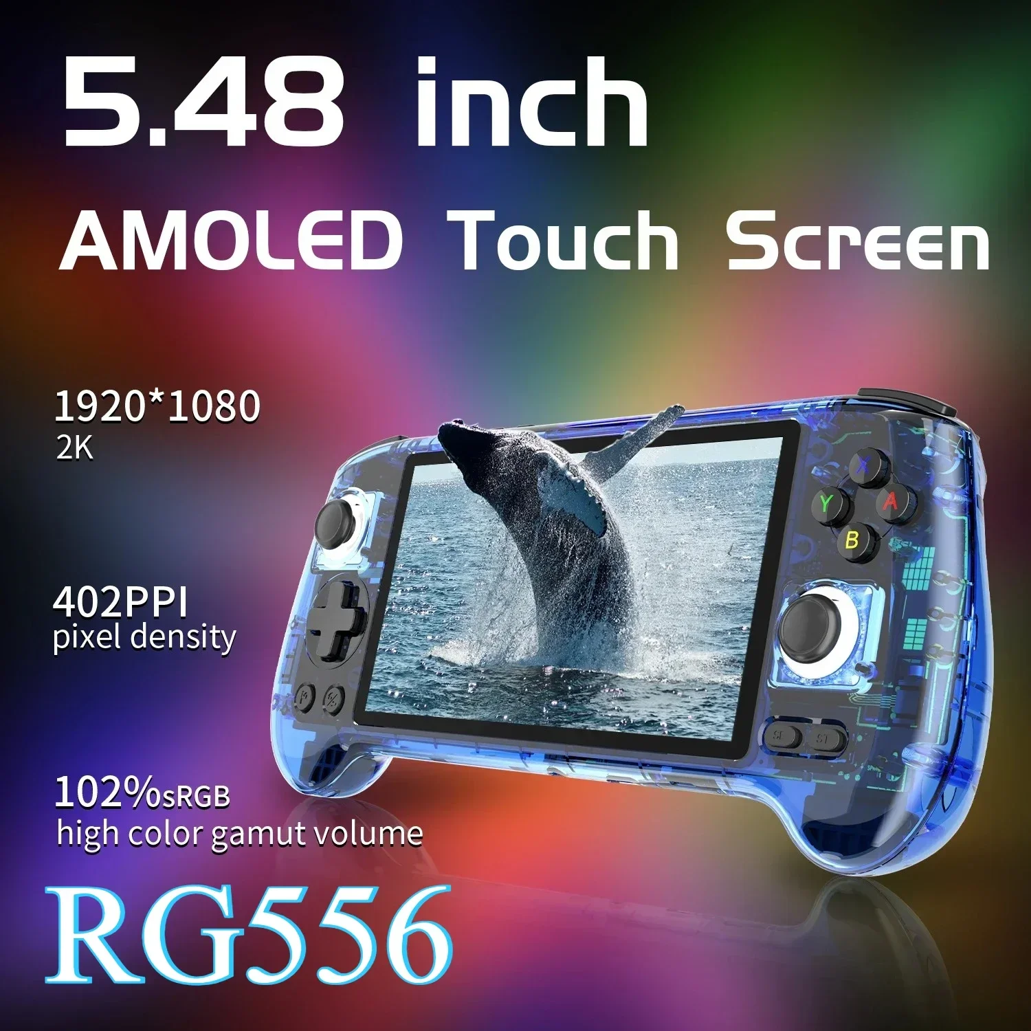 ANBERNIC RG556 Handheld Games  - огляд і ціна Gaming Console Windows