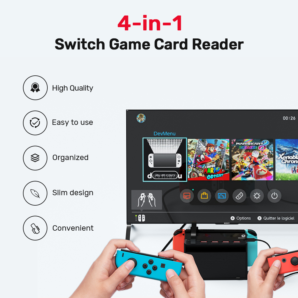 G1002D Portable Game Card Read - огляд і ціна Nintendo Console Switch Lite