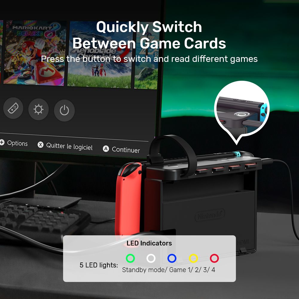 G1002D Portable Game Card Read - огляд і ціна Nintendo Console Switch Lite