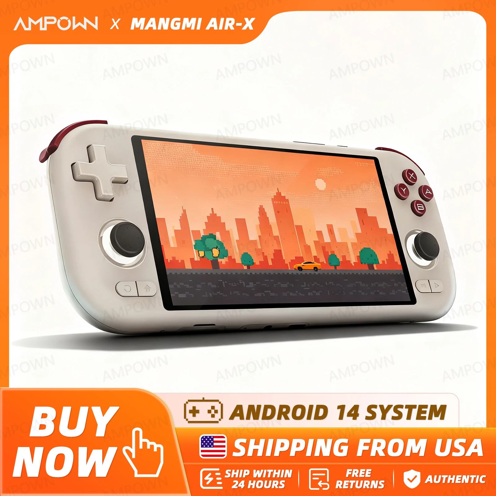 MANGMI AIR X Handheld Game Con - огляд і ціна Gaming Console Android