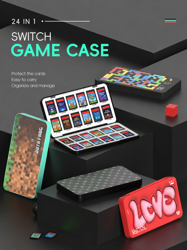DATA FROG 24‑in‑1 Game Card Ho - огляд і ціна Nintendo Console Switch Lite