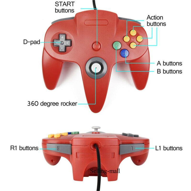 N64 Controller Classic USB Wir - огляд і ціна Gaming Console Windows