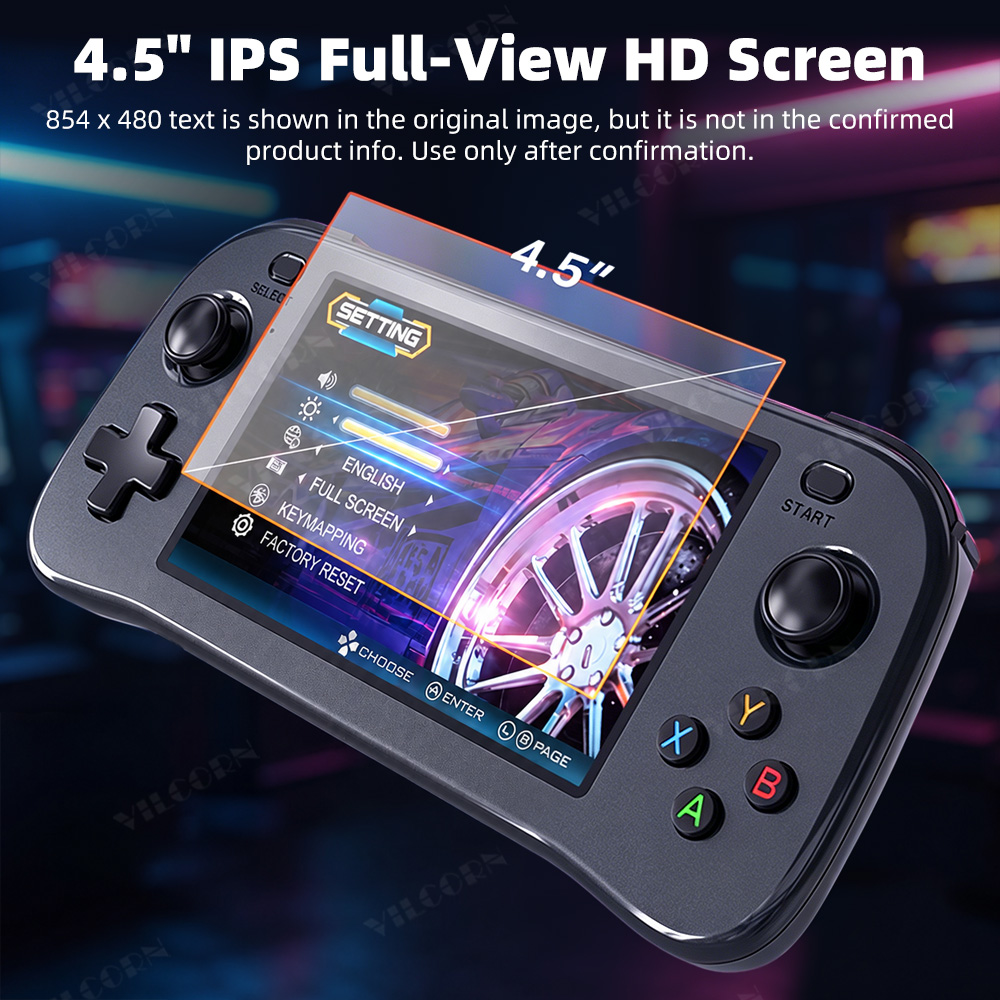 SF3100 Retro Handheld Game Con - огляд і ціна Gaming Console X7