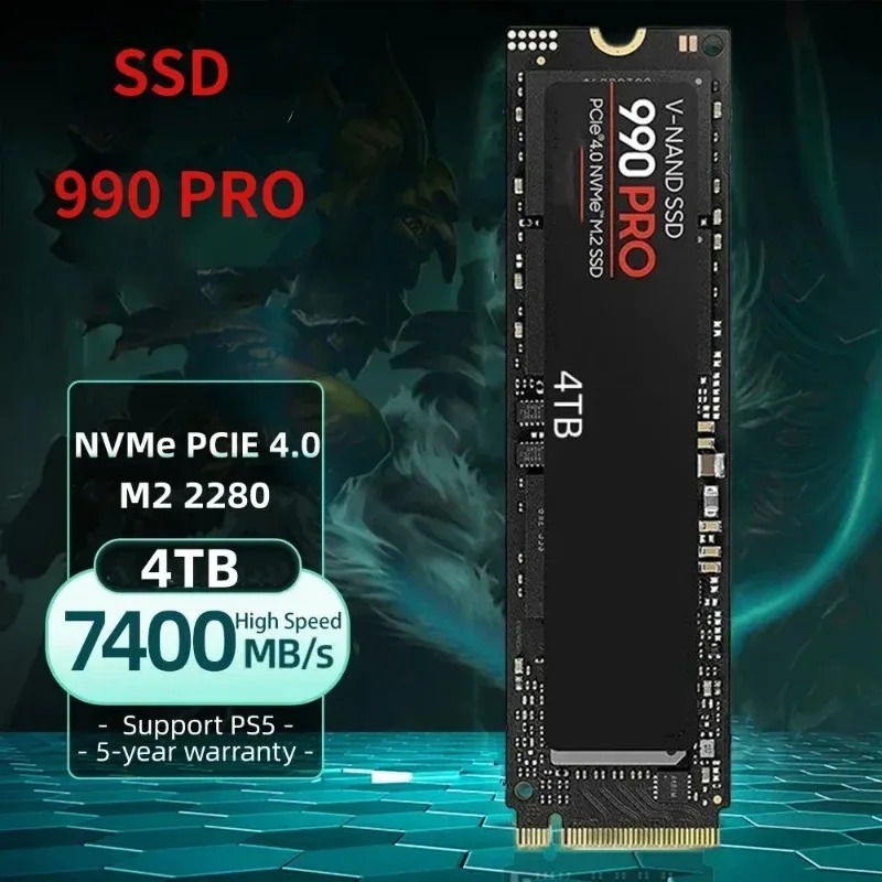 Genuine 990 PRO NVMe M.2 2280  - огляд і ціна Laptop Gaming Console